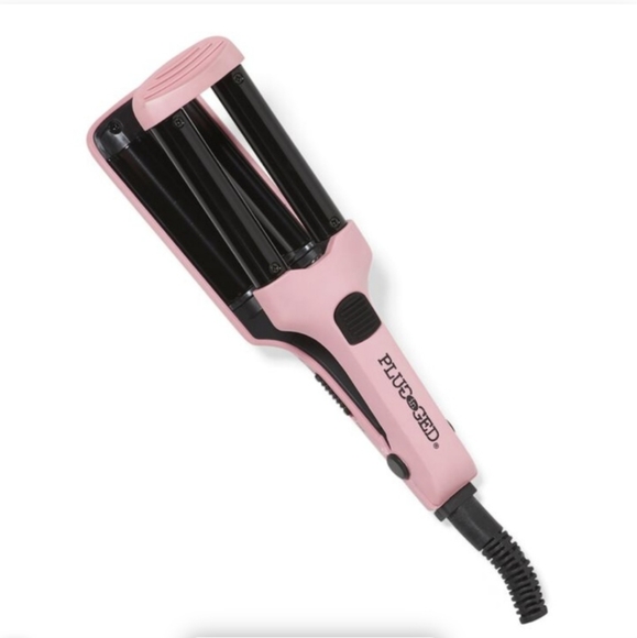 Plug in Ged Ceramic Tourmaline stow N Go Mini deep Waver. Pink, New unopened,  a - Picture 2 of 3